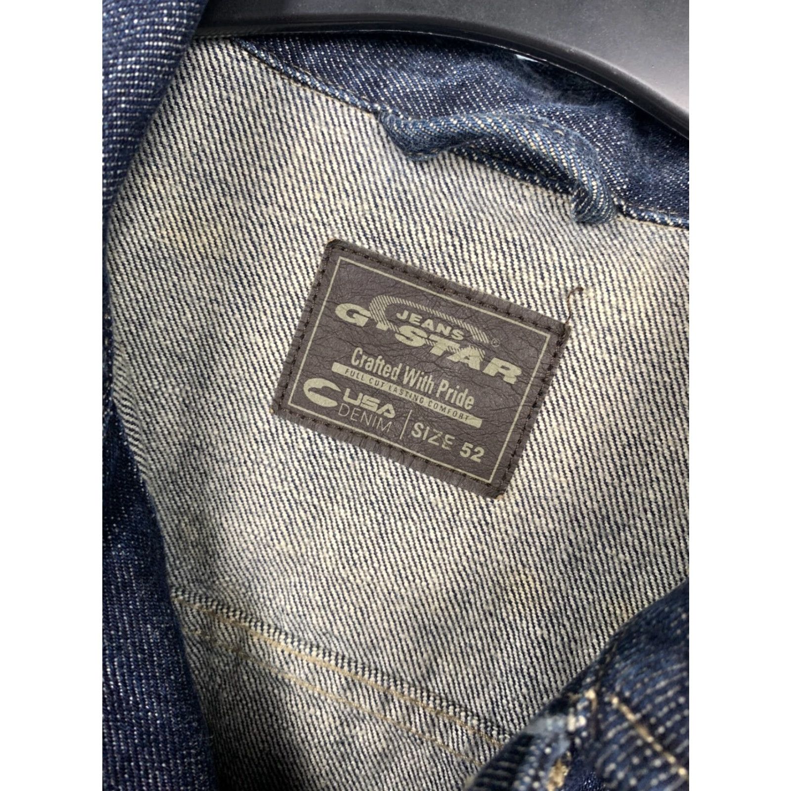 G-Star G-Star Denim Jacket Mens Blue Stars Denim Jacket L 52 53 cm Pit2pit 62 cm Sleeve length 69 cm Full length 66 cm Vintage G-Star Size US L / EU 52-54 / 3 - 4 Thumbnail