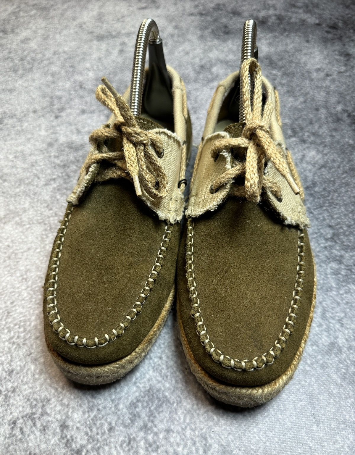 Designer × Leather Vintage Style Casual Leather Shoes Streetwear Luxury 9 Rare Size US 9 / EU 42 - 4 Thumbnail