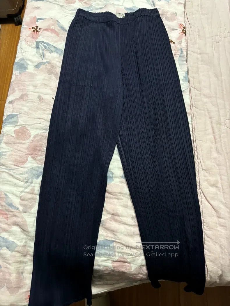 Issey Miyake Issey Miyake Black Pants Size 25" / US 0 / IT 36 - 2 Thumbnail