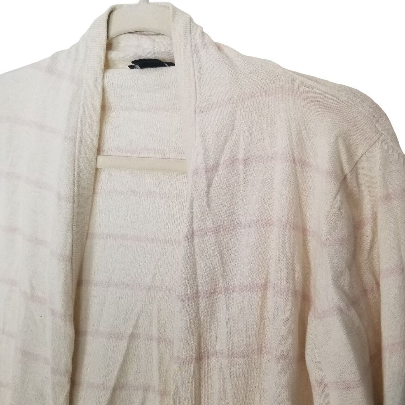 Theory Theory Womens Cashmere Blend Cardigan Striped Open Quiet M Size M / US 6-8 / IT 42-44 - 5 Thumbnail