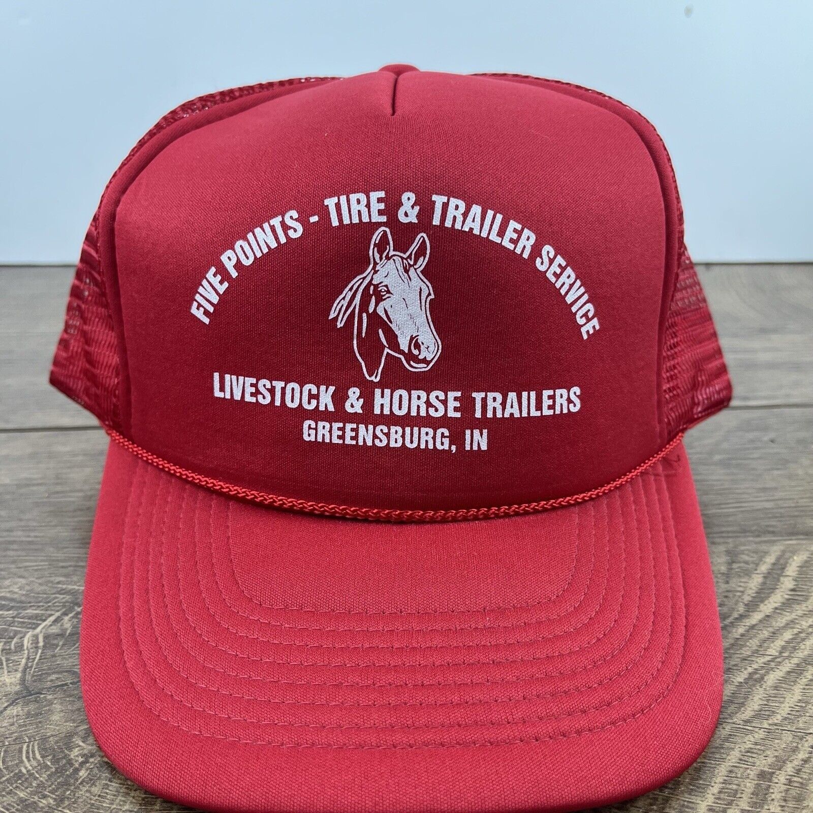 Other Five Points Tire Trailer Hat Livestock Horse Adjustable Hat Size ONE SIZE - 3 Thumbnail