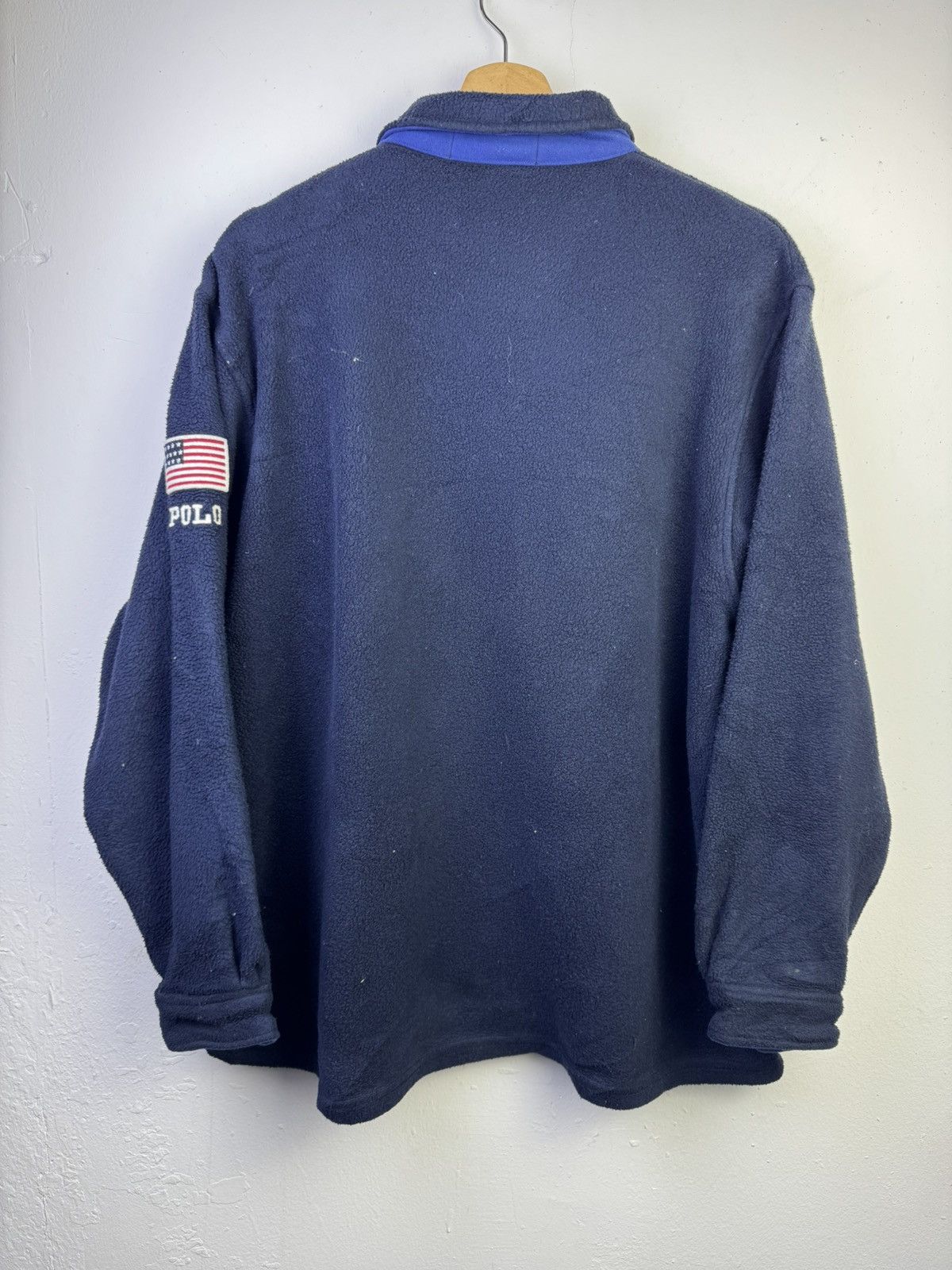 Polo Ralph Lauren vintage Polo Sport Ralph Lauren USA logo half-button fleece Size US M / EU 48-50 / 2 - 5 Thumbnail