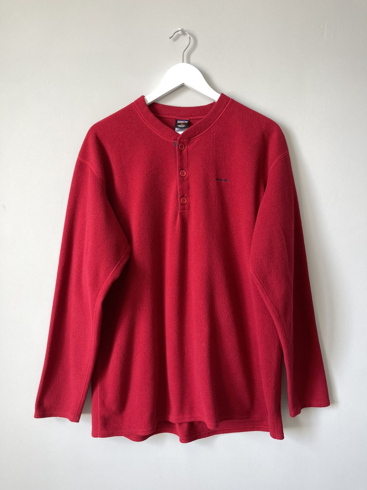 Patagonia Vintage Patagonia Capilene 90's 1/4 Button Fleece Sweatshirt Size US XL / EU 56 / 4 - 1 Thumbnail