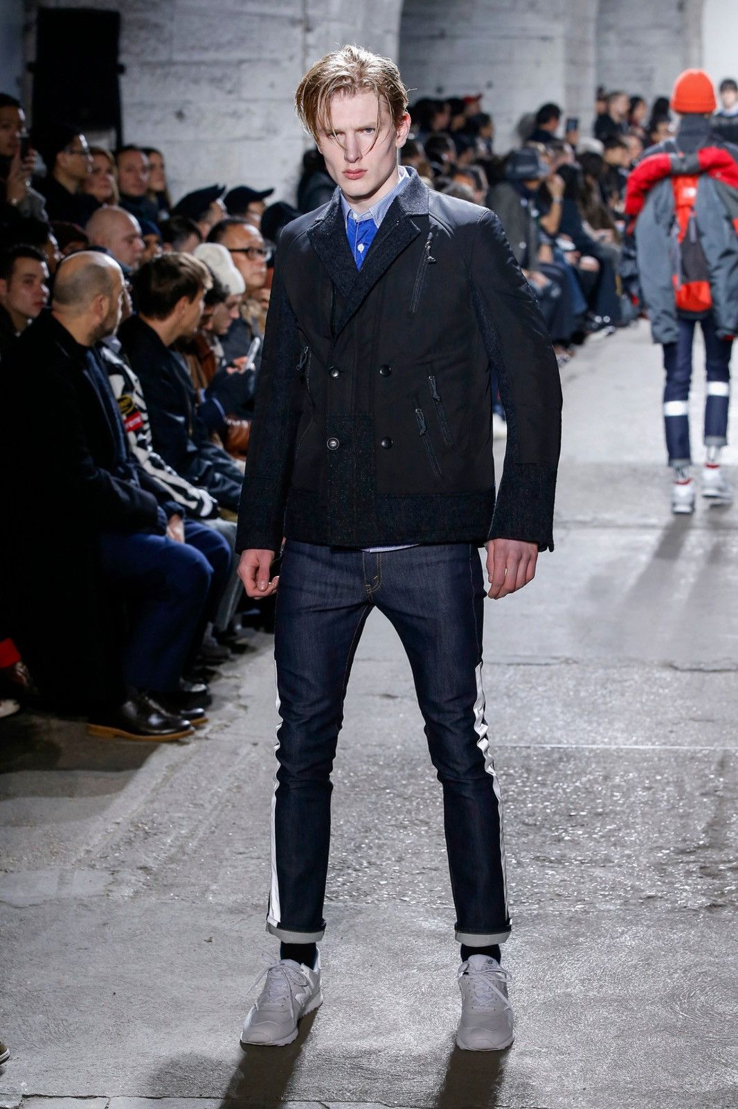 Junya Watanabe JW - CDG Man - F/W18 Reflector Side Tape Jeans Size US 32 / EU 48 - 2 Thumbnail
