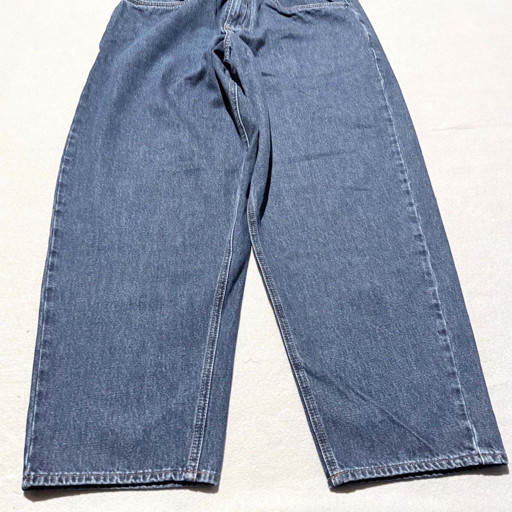 Empyre Empyre Jeans Men Dark Wash Denim Logo Relaxed Classic Straight Zip Fly - 30 Size US 30 / EU 46 - 3 Thumbnail
