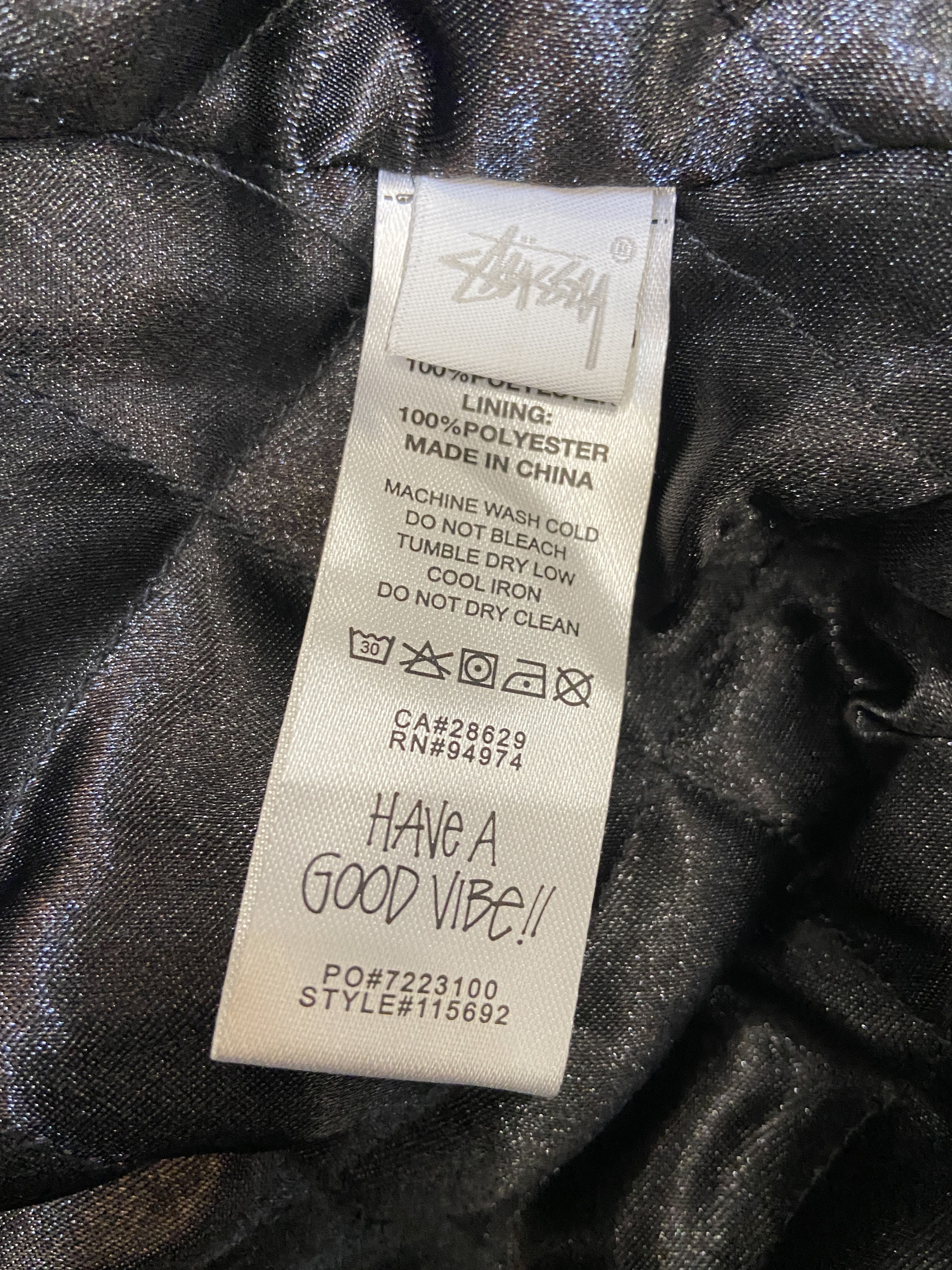 Stussy 2023SS New York CHAPTER SATIN JACKET Size US M / EU 48-50 / 2 - 8 Thumbnail