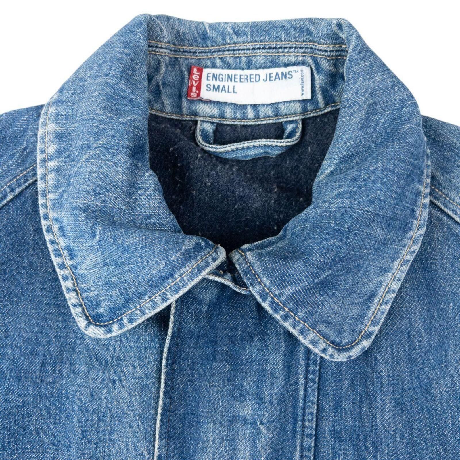 Levi's Vintage 2000s Levi's Engineered Garments Denim Trench Jacket Size US M / EU 48-50 / 2 - 3 Thumbnail