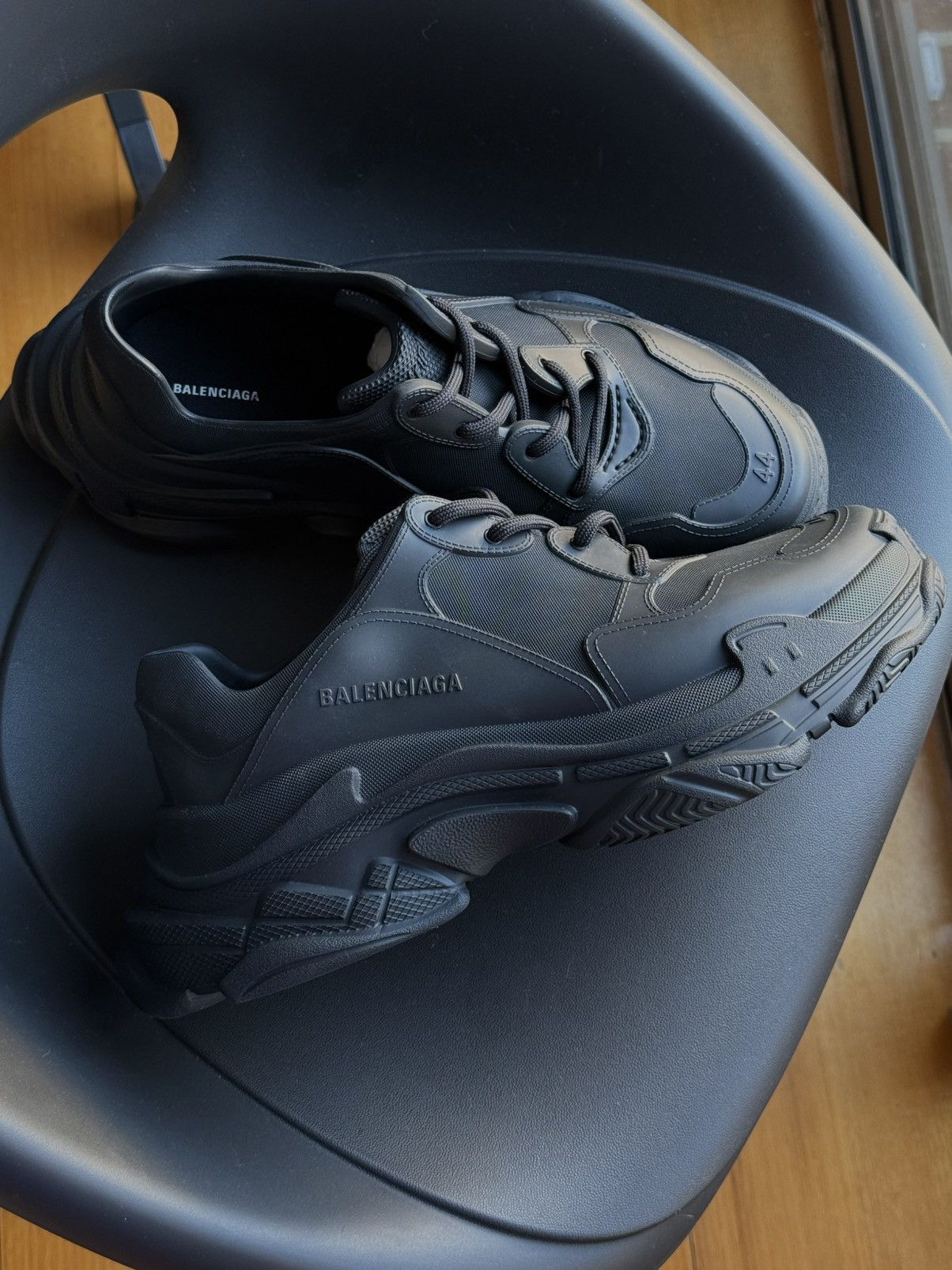 Balenciaga Balenciaga Triple S Mold Sneaker 'Black' | Grailed