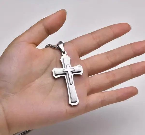 Jewelry Kitamura x Maiko 3D Cross Pendant Necklace Size ONE SIZE - 3 Thumbnail