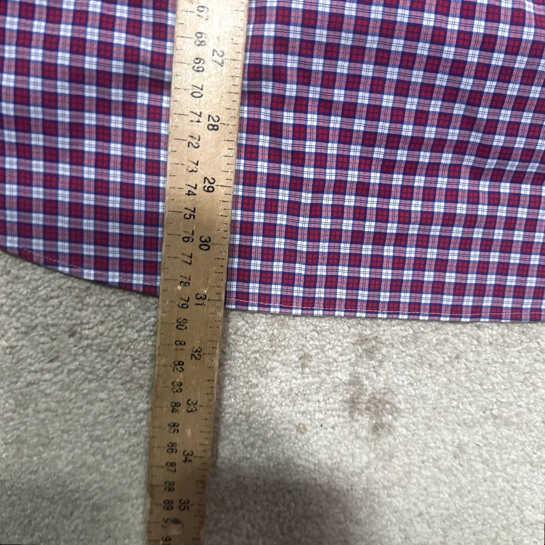 Vineyard Vines Vineyard Vines Performance Button-Up Shirt Mens XL Red Check Classic Shirt Size US XL / EU 56 / 4 - 7 Thumbnail