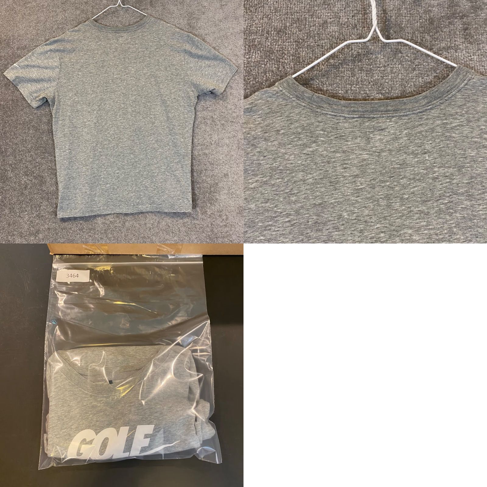 Nike Nike Shirt Mens Large Gray Dri-Fit S/S Check Swoosh Tee Sport Size US L / EU 52-54 / 3 - 8 Thumbnail