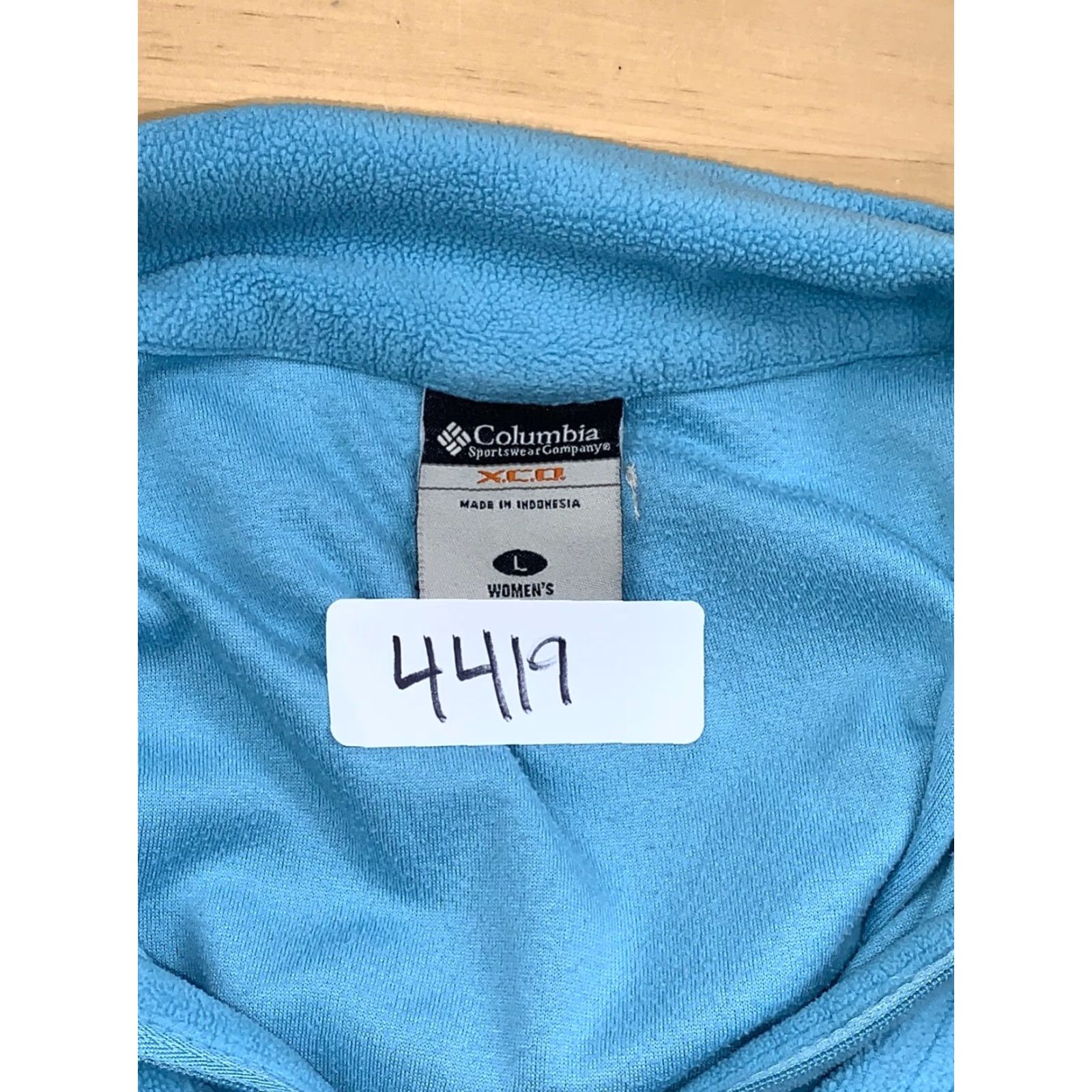 Vintage Columbia Womens Full Zip Fleece Jacket L Blue Outdoor Casual Hiking #4419 Size L / US 10 / IT 46 - 3 Thumbnail