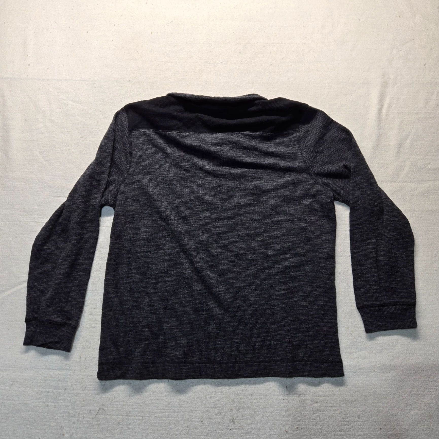 Vintage Method Pullover Knit Gray Long Sleeve Sweater 1/4 Zip Size L Men Large Casual American Classic Mens Size US L / EU 52-54 / 3 - 6 Thumbnail