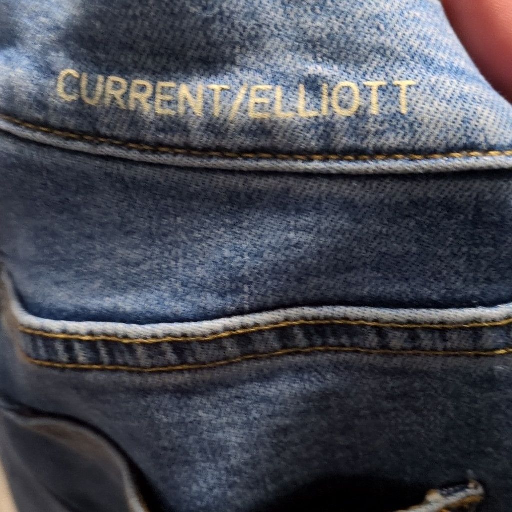 Current/Elliot Current/Elliott The Seamed Ankle Skinny Stiletto Jeans Sz 27 Size 27" / US 4 / IT 40 - 8 Thumbnail