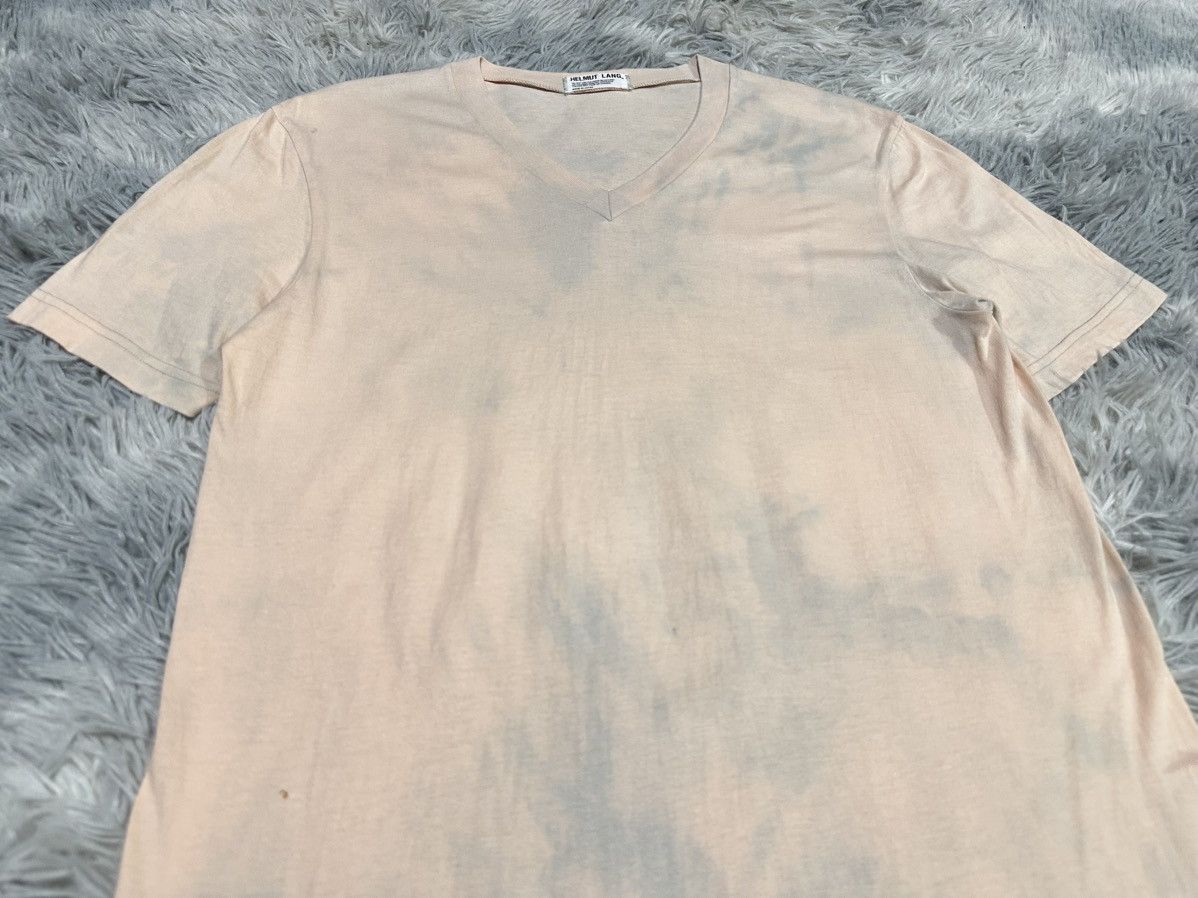 Helmut Lang 🔥Ss98 Archived Vintage Helmut Lang V-Neck Shirt Tie Dye Size US S / EU 44-46 / 1 - 2 Thumbnail