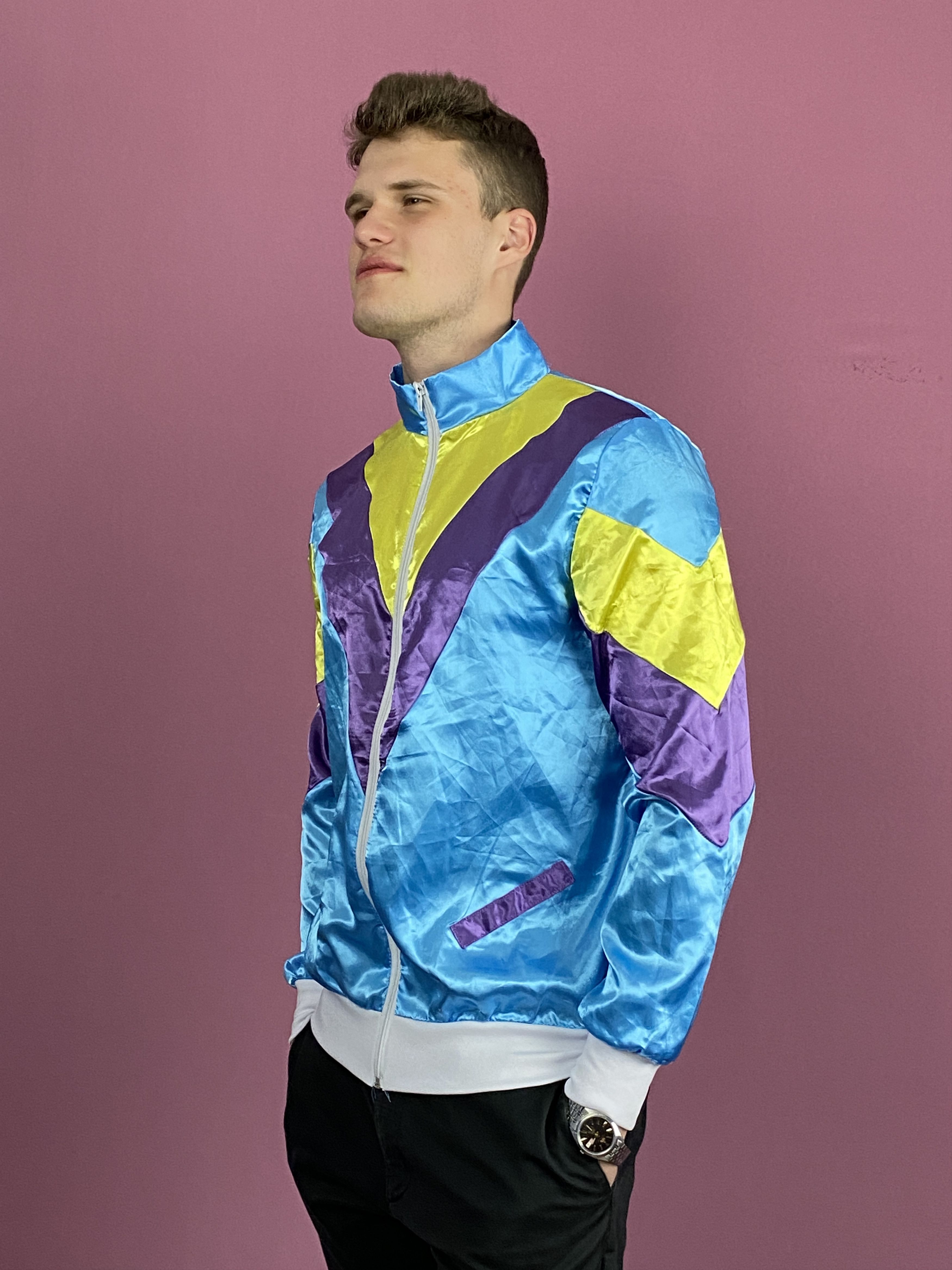 Vintage Smiffys Vintage Men's Festival Windbreaker Jacket - M Size US M / EU 48-50 / 2 - 2 Thumbnail
