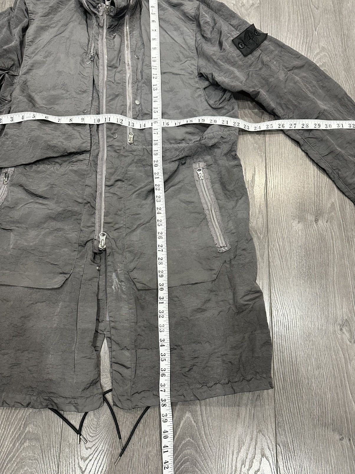 Stone Island Stone Island Shadow Project Striped Nylon Metal Parka Size US M / EU 48-50 / 2 - 3 Thumbnail