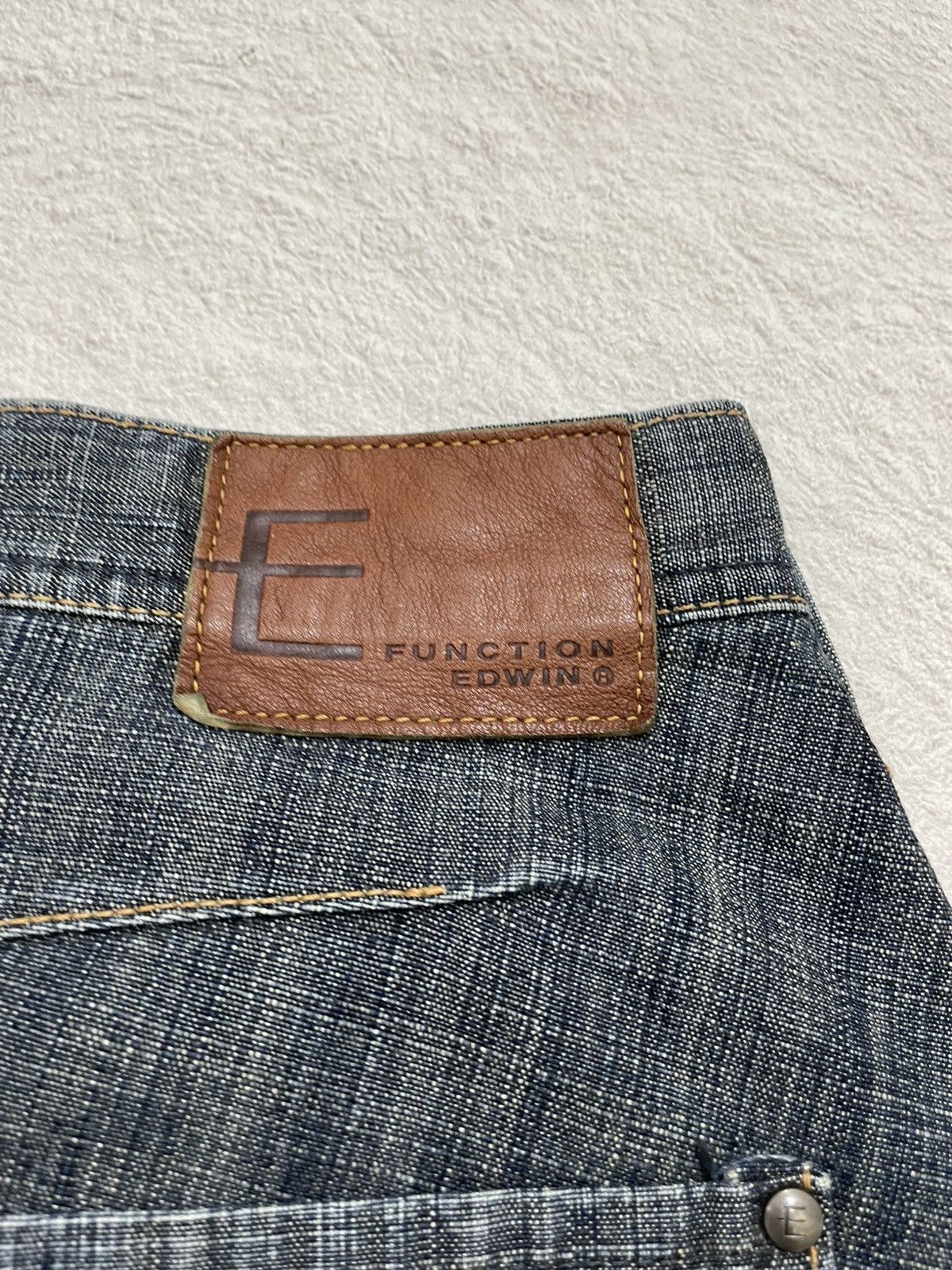 Le Grande Bleu (L.G.B.) 2000s Vintage Flared Jeans Edwin Denim Y2K Size US 30 / EU 46 - 12 Thumbnail