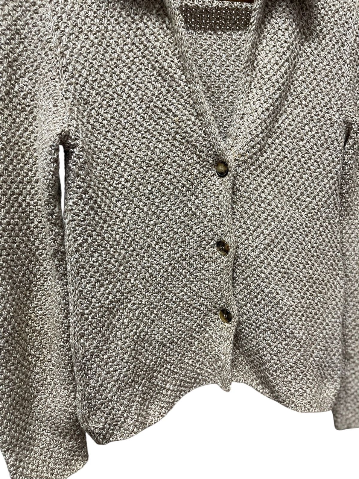 Loro Piana Loro Piana Knitted Pattern Jacket Size S / US 4 / IT 40 - 6 Thumbnail