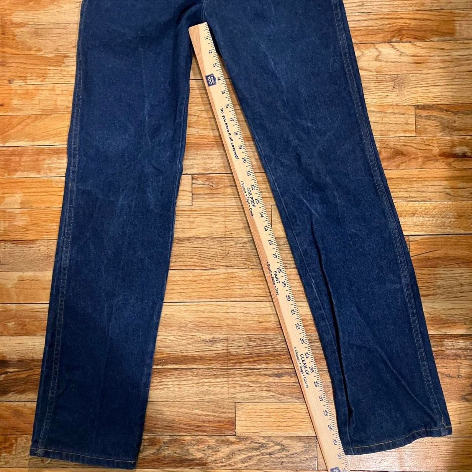 Rustler × Vintage Vintage 80s Rustler Yellow Tab Denim Western Cowboy Jeans Size US 30 / EU 46 - 7 Thumbnail