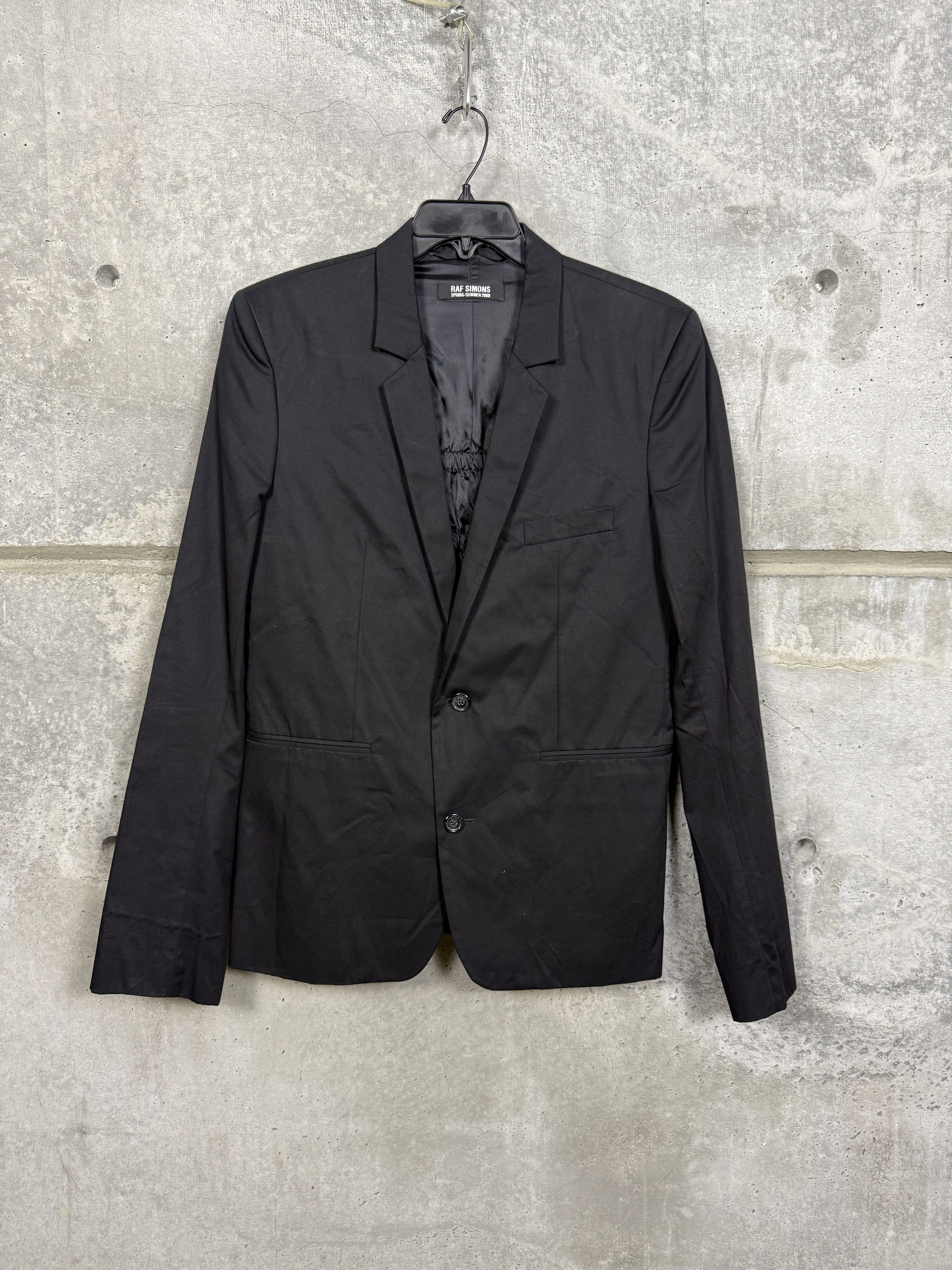 Raf Simons RAF Simons SS08 Synched Elastic Blazer Size 52R - 2 Thumbnail