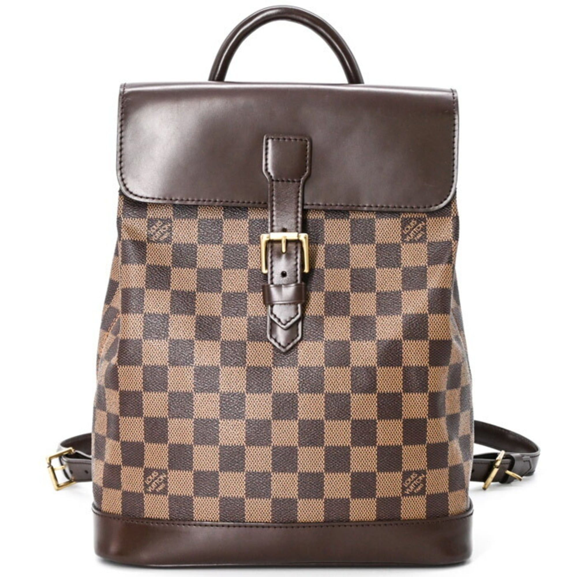 Louis Vuitton LOUIS VUITTON Damier Canvas Soho Backpack Brown Women's N51132 Size ONE SIZE - 1 Thumbnail