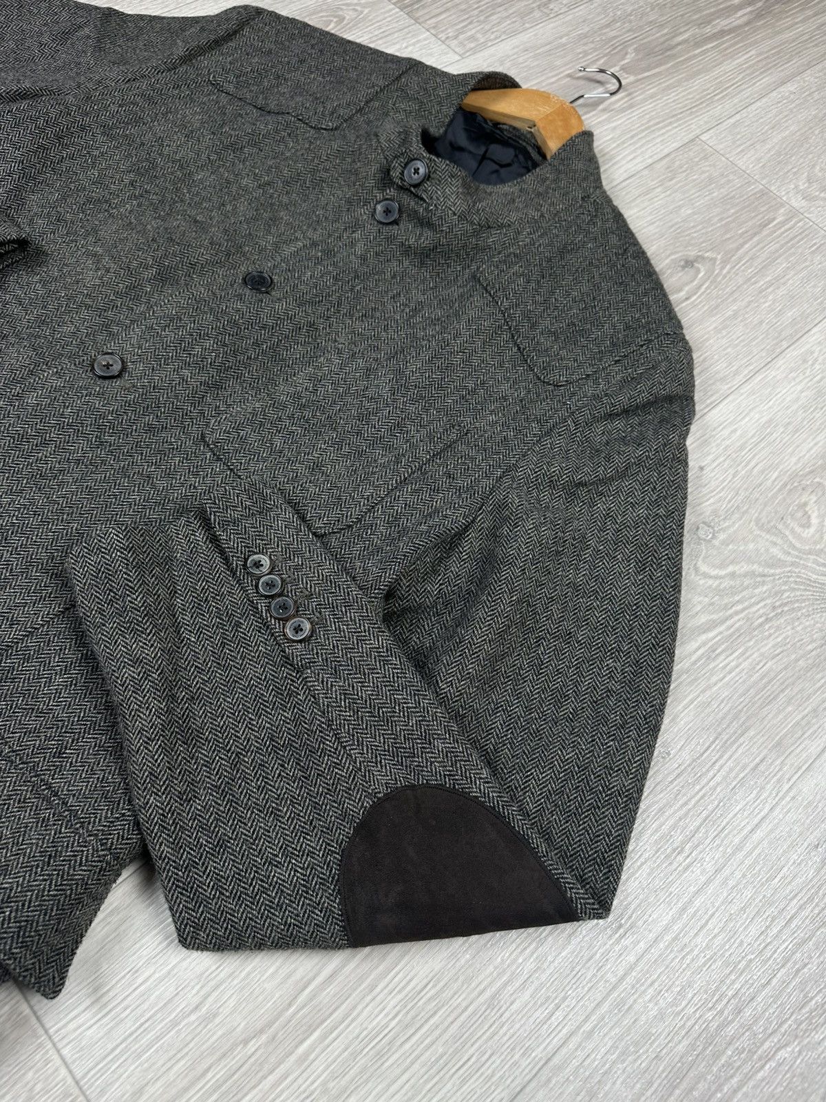 Massimo Dutti Massimo Dutti Grey Wool Blazer Jacket Size US M / EU 48-50 / 2 - 4 Thumbnail