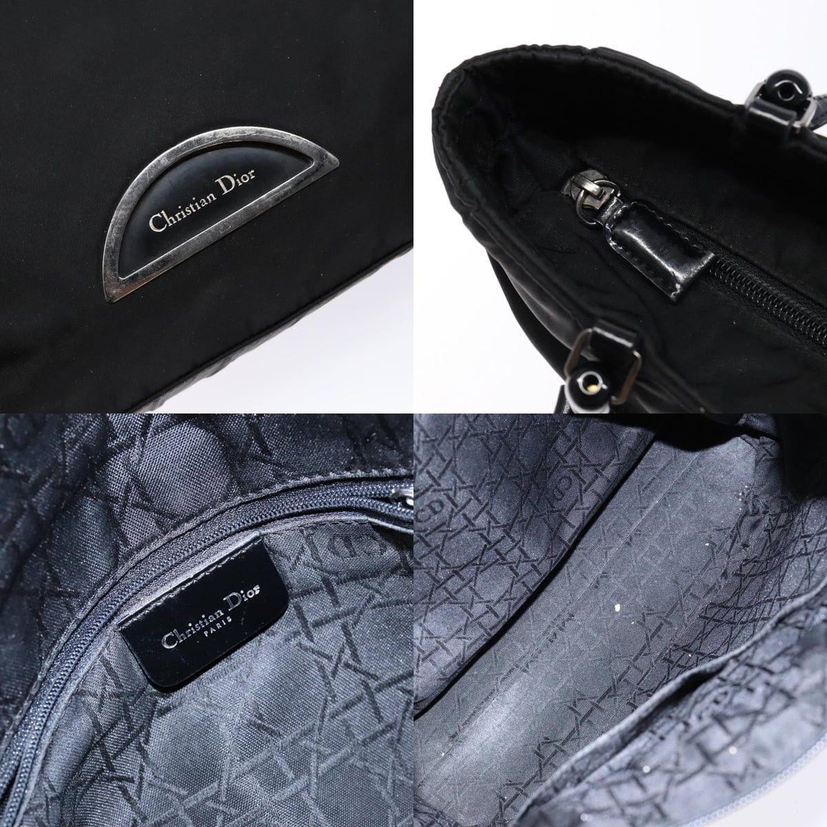 Dior DIOR Tote Bag Nylon Black Size ONE SIZE - 11 Thumbnail