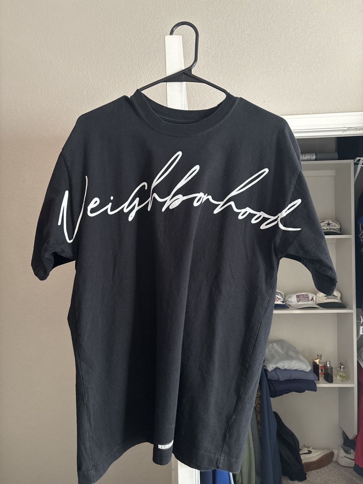 Neighborhood Neighborhood script tee Size US M / EU 48-50 / 2 - 1 Thumbnail