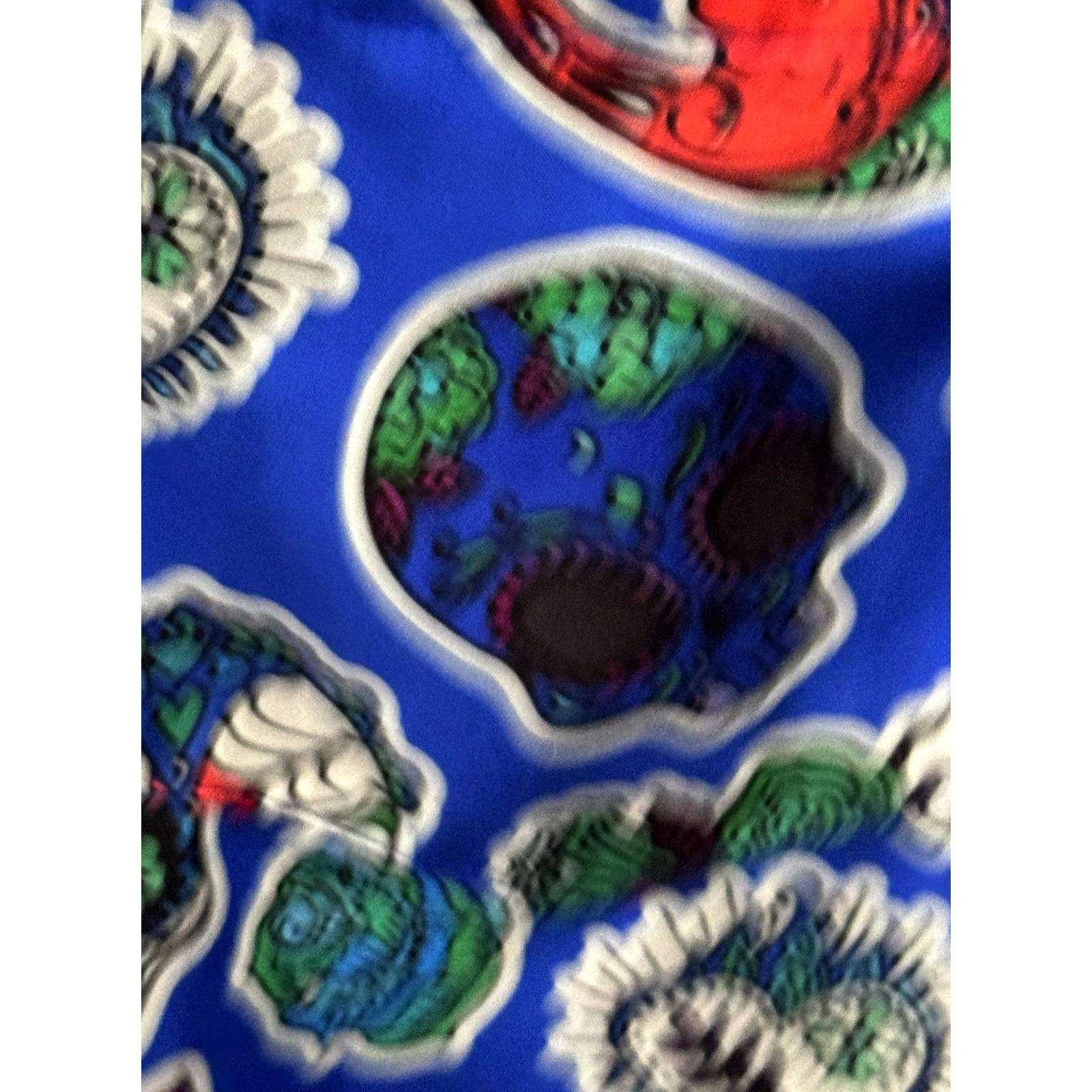 Vintage Dixxon Flanel Los Muertos Skull SHORT SLEEVE BUTTON UP SHIRT Small s Size US S / EU 44-46 / 1 - 7 Thumbnail