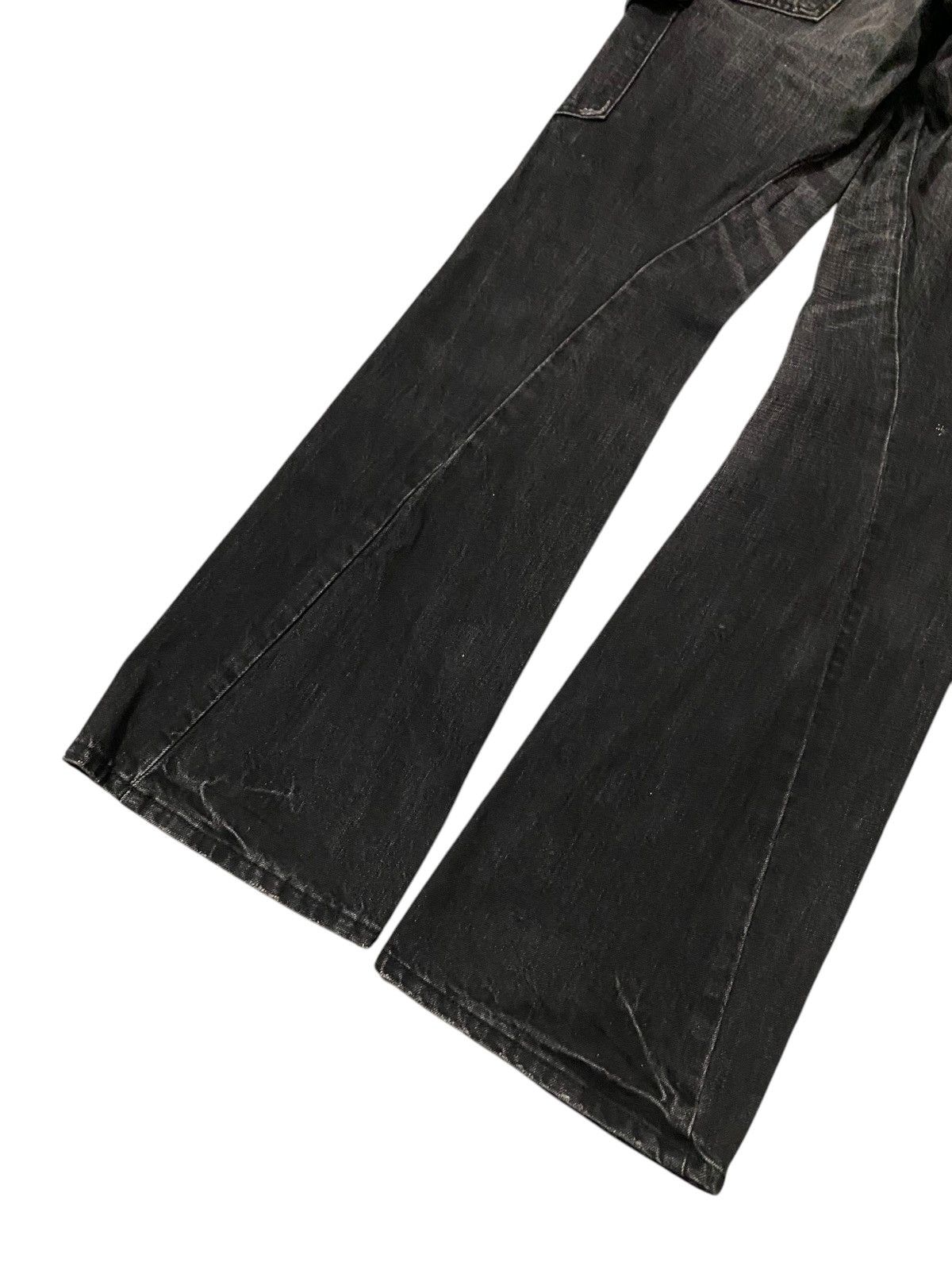 Wrangler Wrangler Washed Old Black Bootcut Denim Size US 33 - 13 Thumbnail