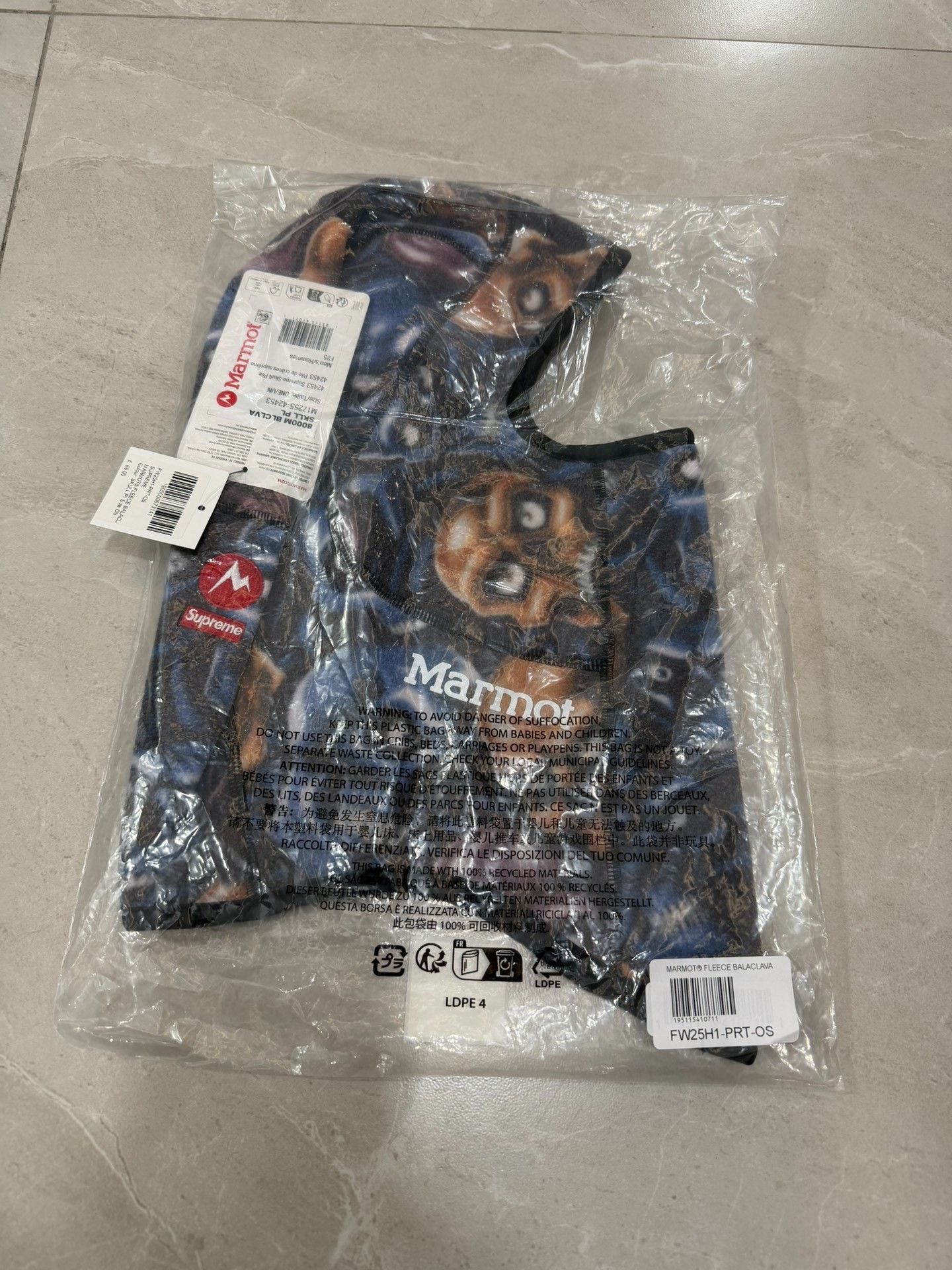 Marmot SupremexMarmot FW25 Fleece Balaclava Size ONE SIZE - 1 Thumbnail