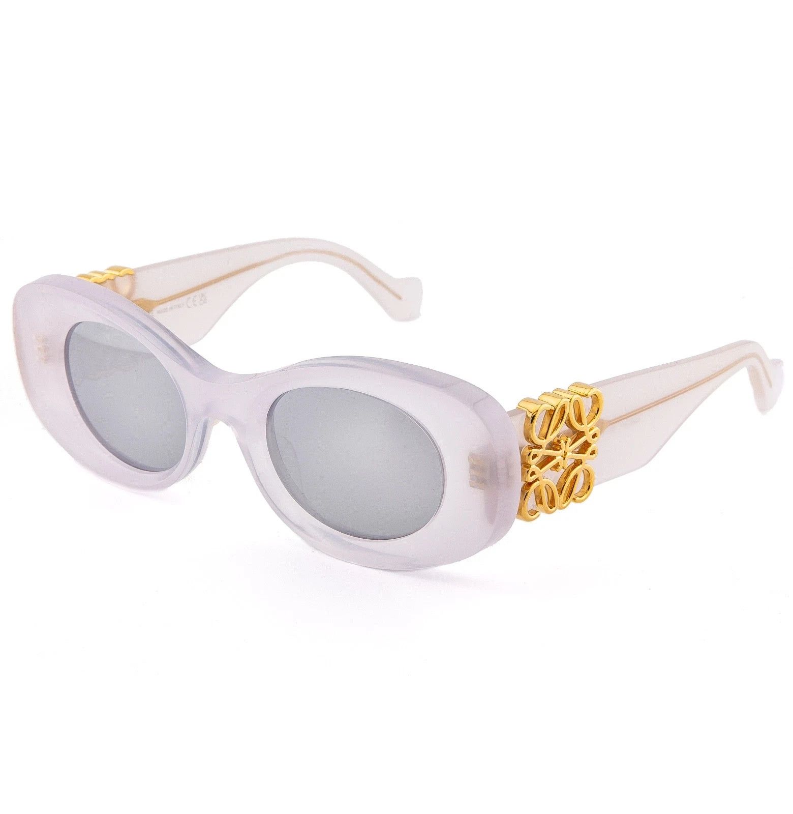 Loewe LOEWE BEVELED OVAL MAXI ANAGRAM LW40175U Gray 40175 Sunglass Size ONE SIZE - 5 Thumbnail