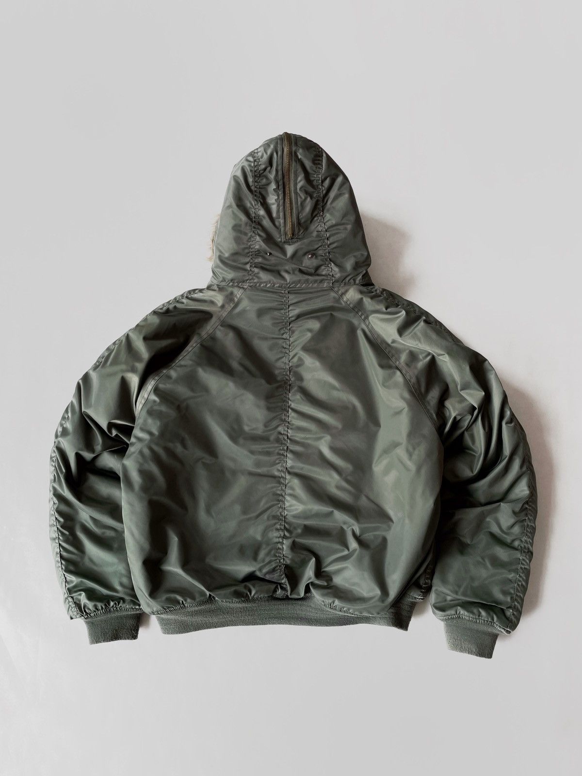 Vintage Vintage Scott fly bomber jacket Y2K Japanese style Size M / US 6-8 / IT 42-44 - 3 Thumbnail