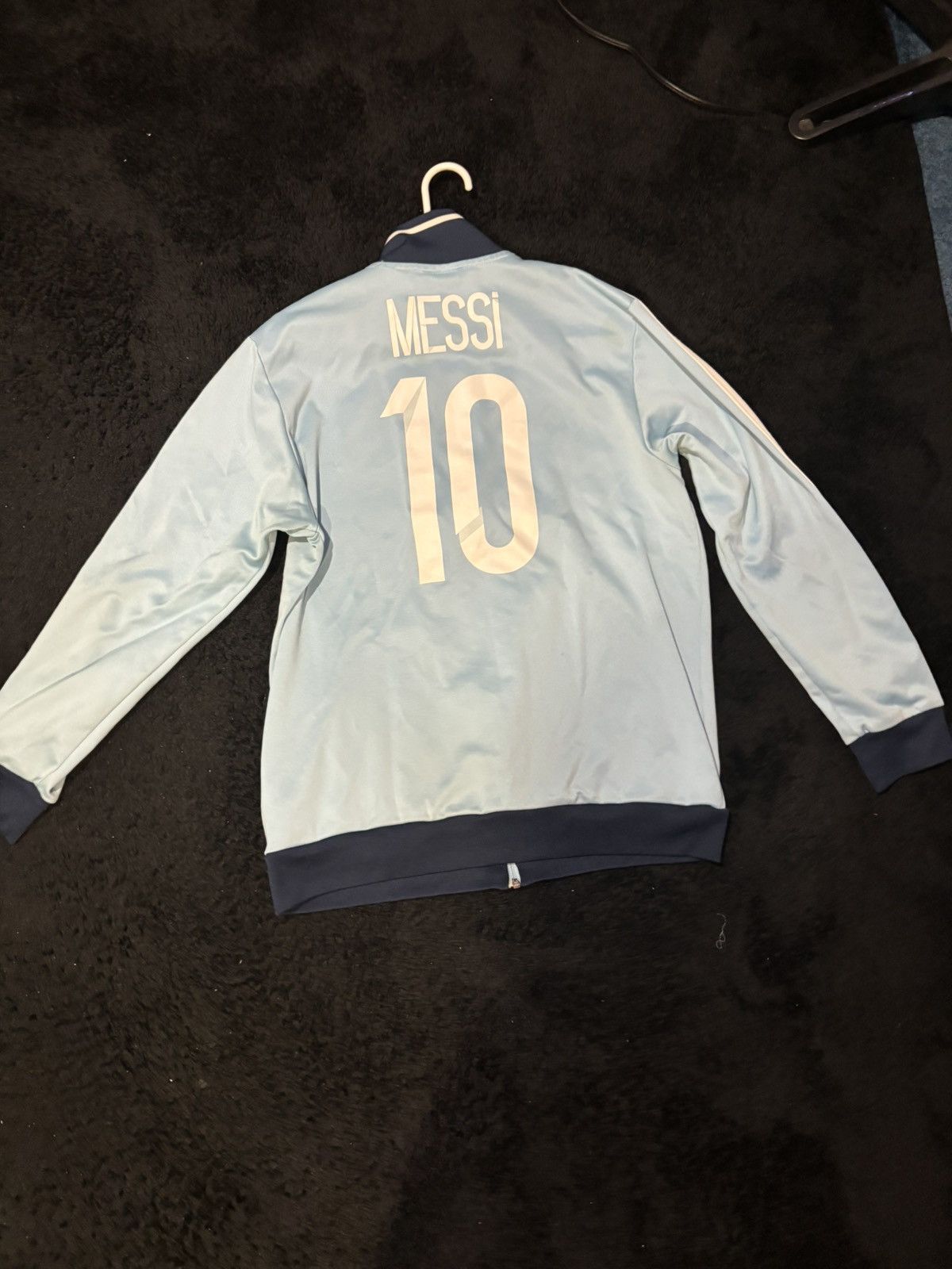 Adidas Adidas Argentina National Team Soccer Track Jacket Size US L / EU 52-54 / 3 - 3 Thumbnail