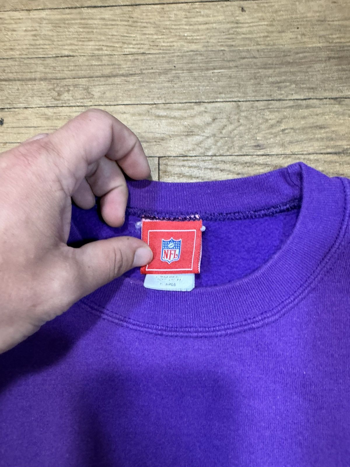 Vintage Vintage Minnesota Vikings Sweatshirt Size US L / EU 52-54 / 3 - 3 Thumbnail
