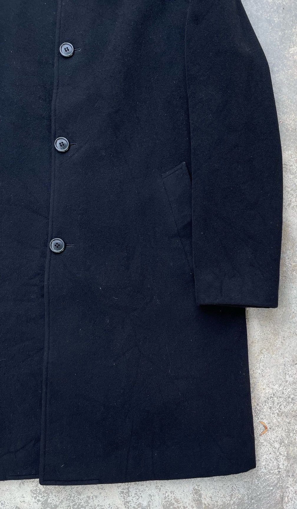 Yohji Yamamoto 🔥 YOHJI YAMAMOTO WOOL COAT BUTTON DOWN Size US L / EU 52-54 / 3 - 7 Thumbnail