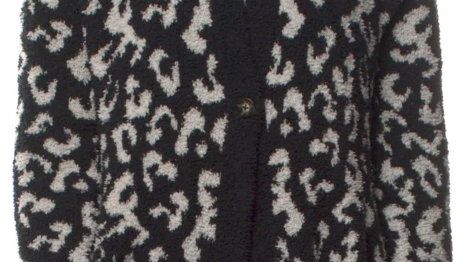 Ugg UGG Animal Print V-Neck Sweater Size: XS Size XS / US 0-2 / IT 36-38 - 5 Thumbnail
