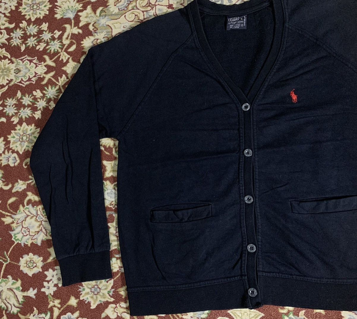 Japanese Brand × Polo Ralph Lauren × Vintage VINTAGE POLO BY RALPH LAUREN CARDIGAN RARE Size M / US 6-8 / IT 42-44 - 3 Thumbnail