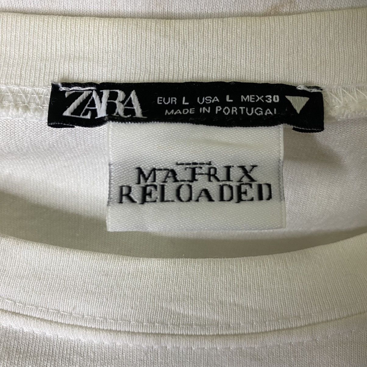 Vintage × Zara Vintage 2003 The Matrix Reloaded x Zara Collabs Promo LS Tee Size US L / EU 52-54 / 3 - 4 Thumbnail