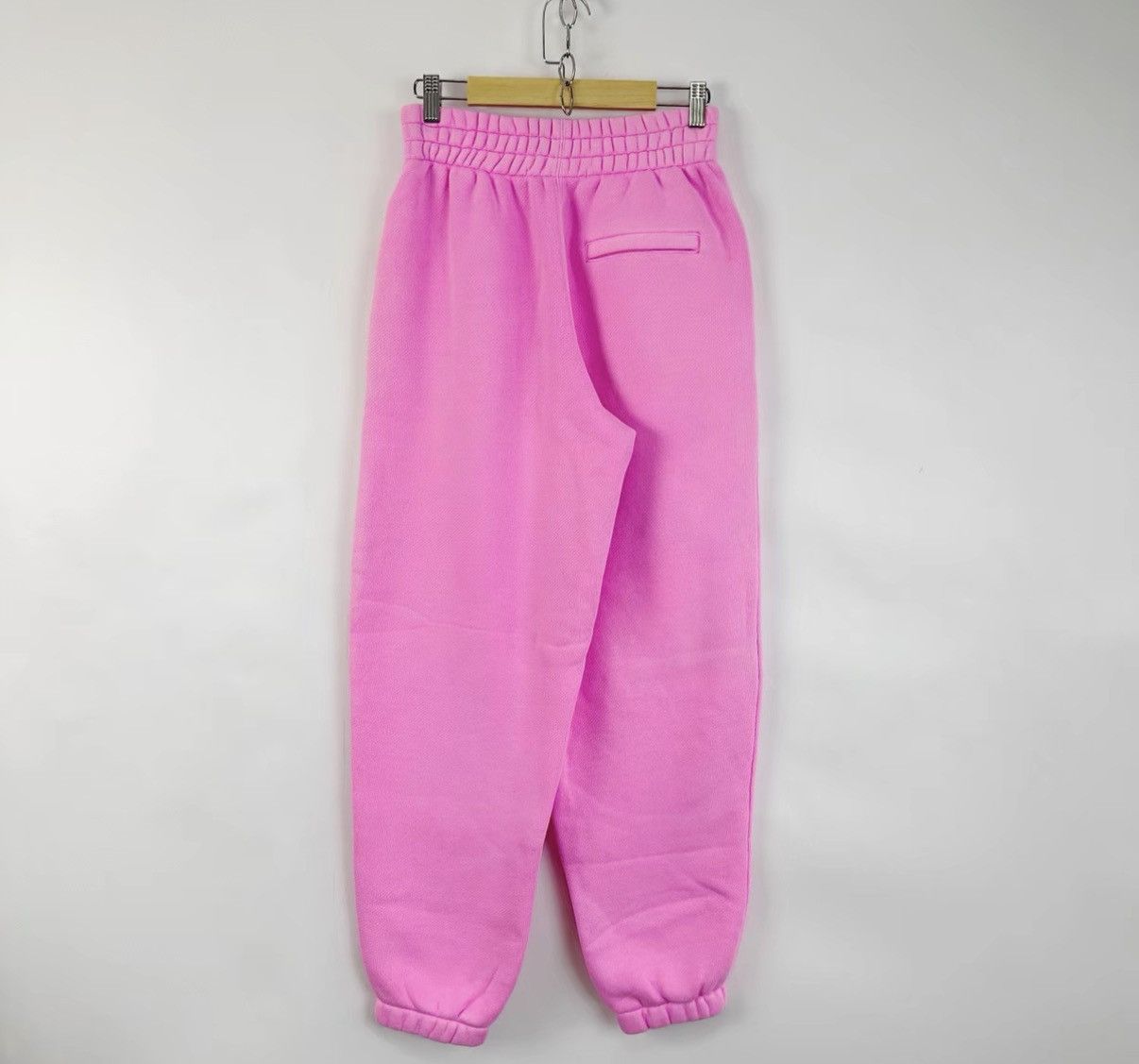 Alexander Wang Alexander Wang Pink Foam Letter Logo Jogger Sweatpants K12 Size 25" / US 0 / IT 36 - 2 Thumbnail