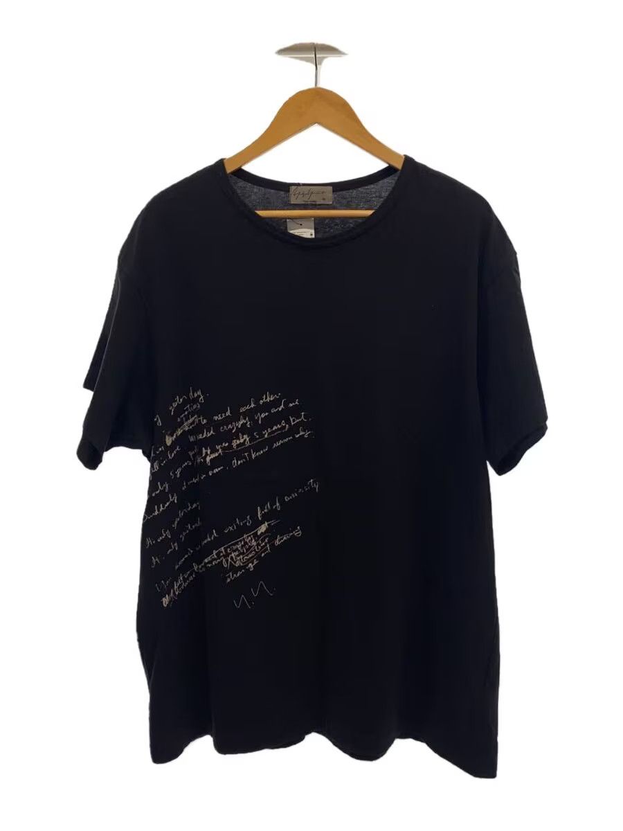 Yohji Yamamoto Letter Tee Size US L / EU 52-54 / 3 - 1 Thumbnail