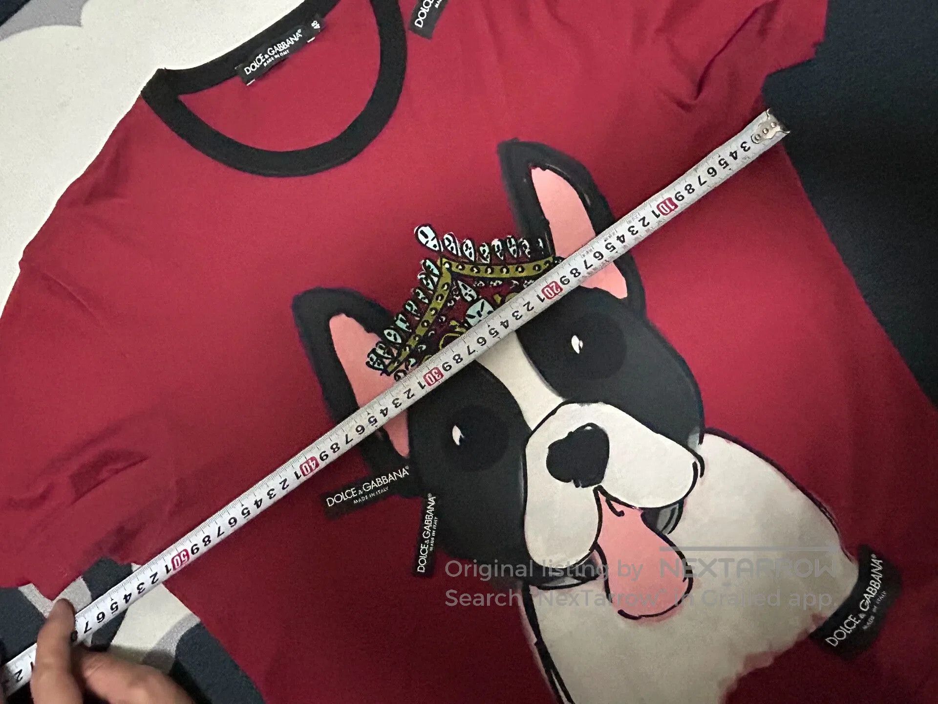 Dolce & Gabbana Dolce & Gabbana Year of the Dog T-shirt. Size US M / EU 48-50 / 2 - 6 Thumbnail