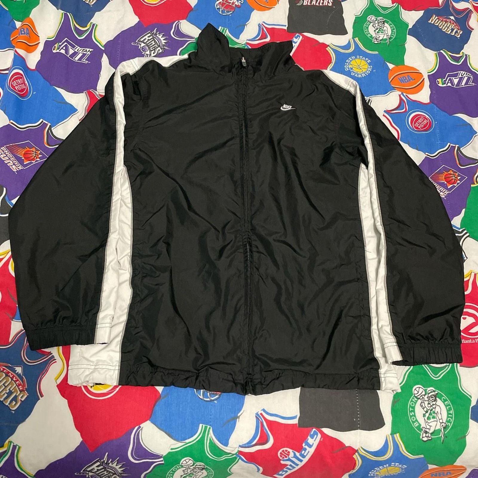 Nike × Vintage Vintage Y2K Nike Sportswear Sports Athletic Track Jacket Size US M / EU 48-50 / 2 - 1 Thumbnail