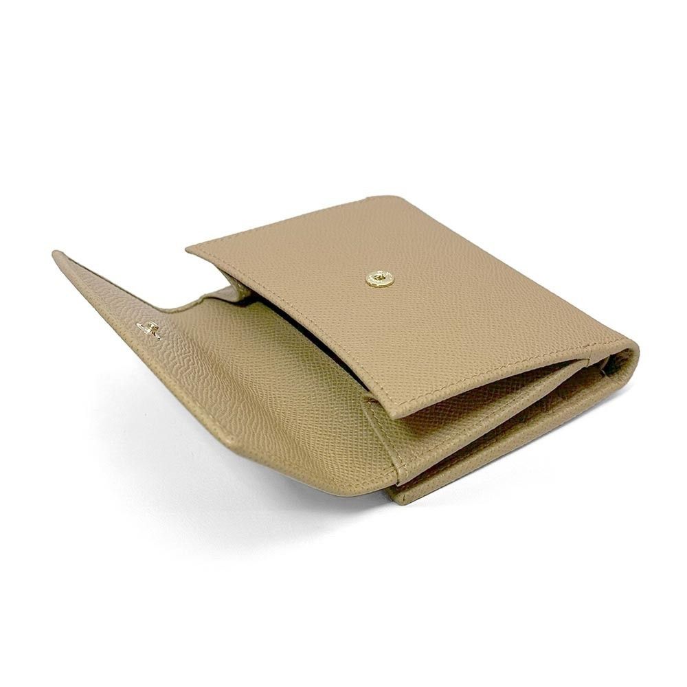 Salvatore Ferragamo o1s1rm0924 Size: OS / Flip Leather Wallet in Brown Size ONE SIZE - 3 Thumbnail