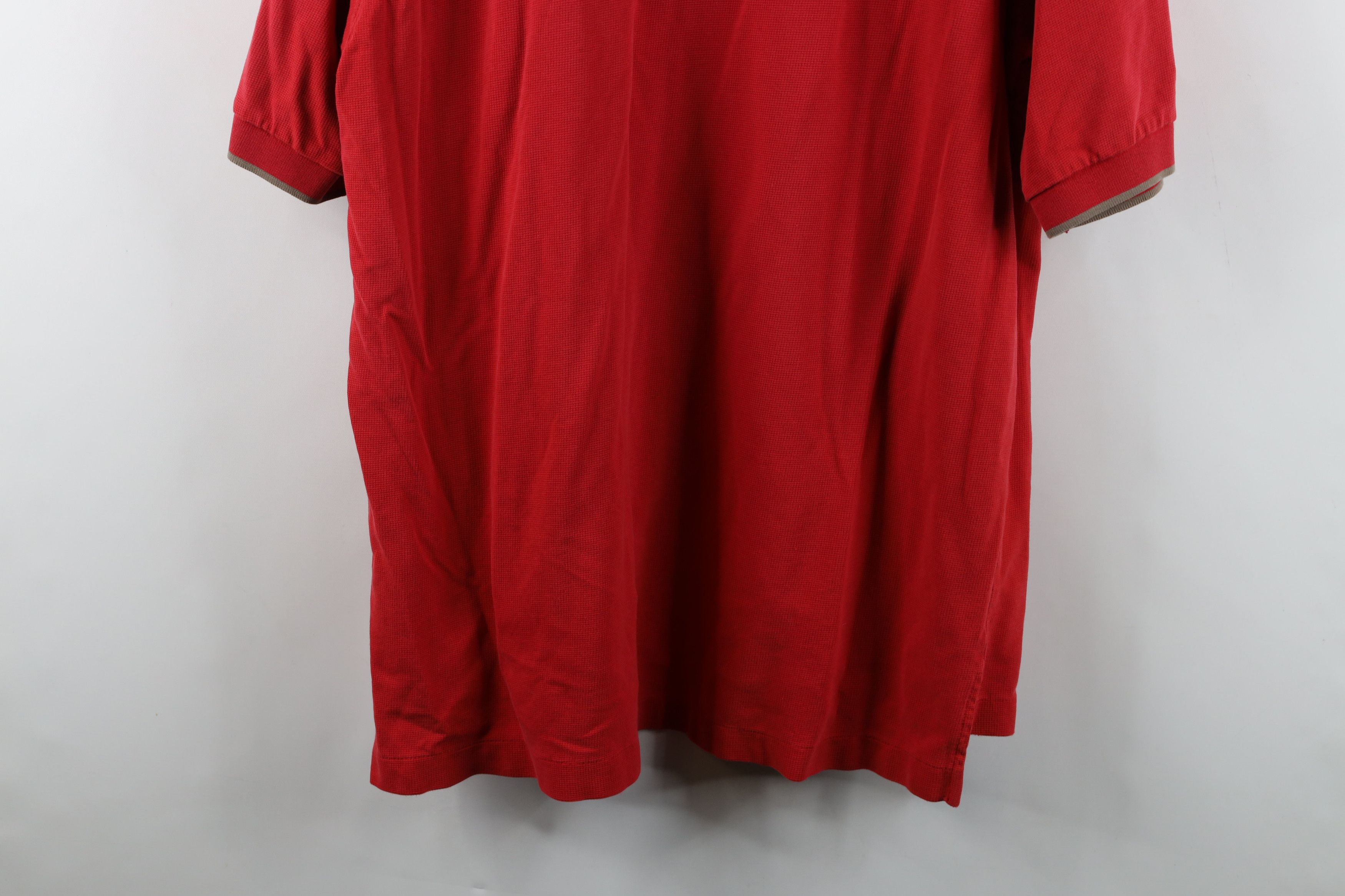 Nike Vintage 90s Y2K Nike Golf Mini Swoosh Thermal Knit Polo Size US L / EU 52-54 / 3 - 15 Thumbnail