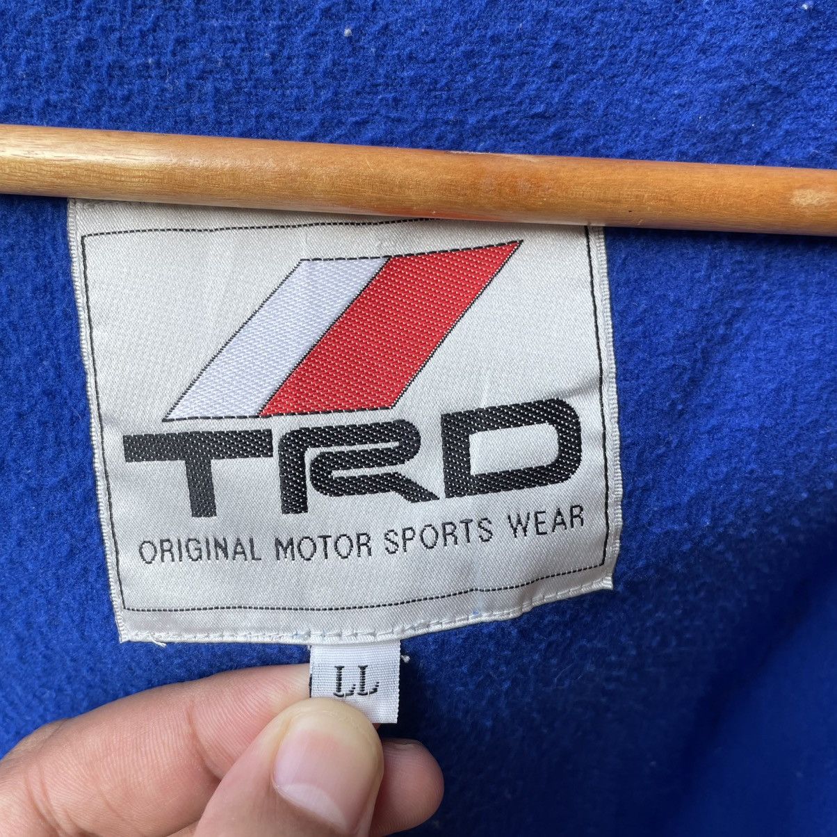 Sports Specialties 🔥🇯🇵Vintage TRD Gear Fleece Inside Full Zipper Vest Jacket Size US L / EU 52-54 / 3 - 10 Thumbnail