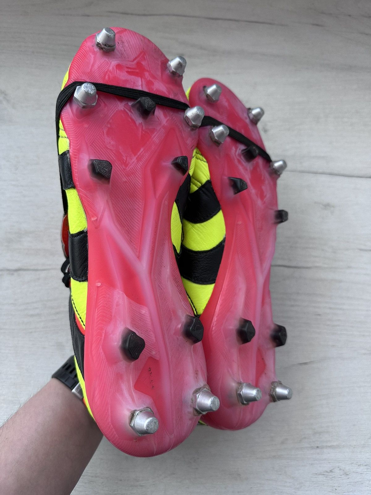 Adidas Adidas Predator Accelerator Lime Neon Football Cleats Boots Size US 11.5 / EU 44-45 - 11 Thumbnail