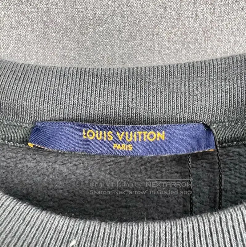 Louis Vuitton Louis Vuitton Gray Men's Sweatshirt L Size . Size US L / EU 52-54 / 3 - 3 Thumbnail