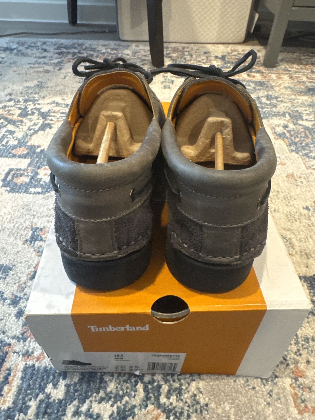 Timberland 3 Eye Moc Boat Shoe Size US 10.5 / EU 43-44 - 3 Thumbnail